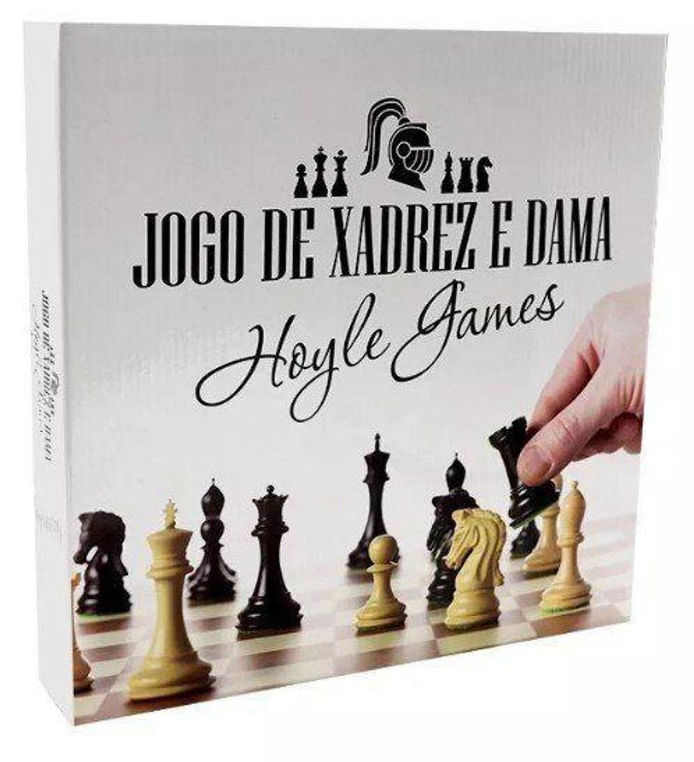 Jogo de Xadrez de Madeira Hoyle Games