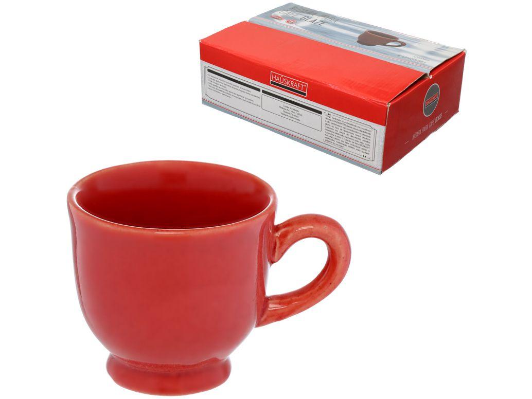 Jogo de Xícaras de Café 100ml Hauskraft Reactive Glaze 6 Peças