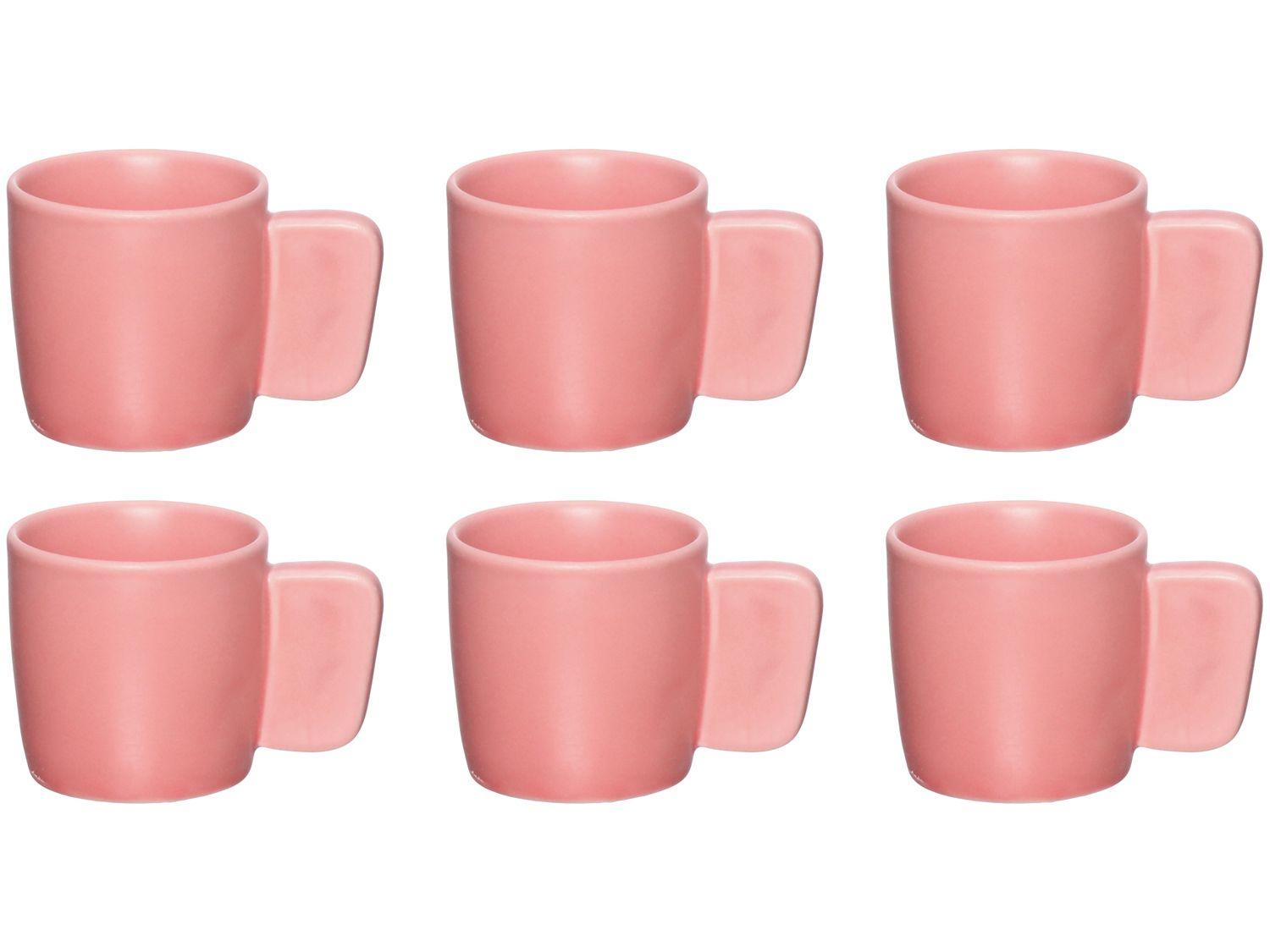 Jogo de Xícaras de Café 80ml Hauskraft Willow 6 Peças