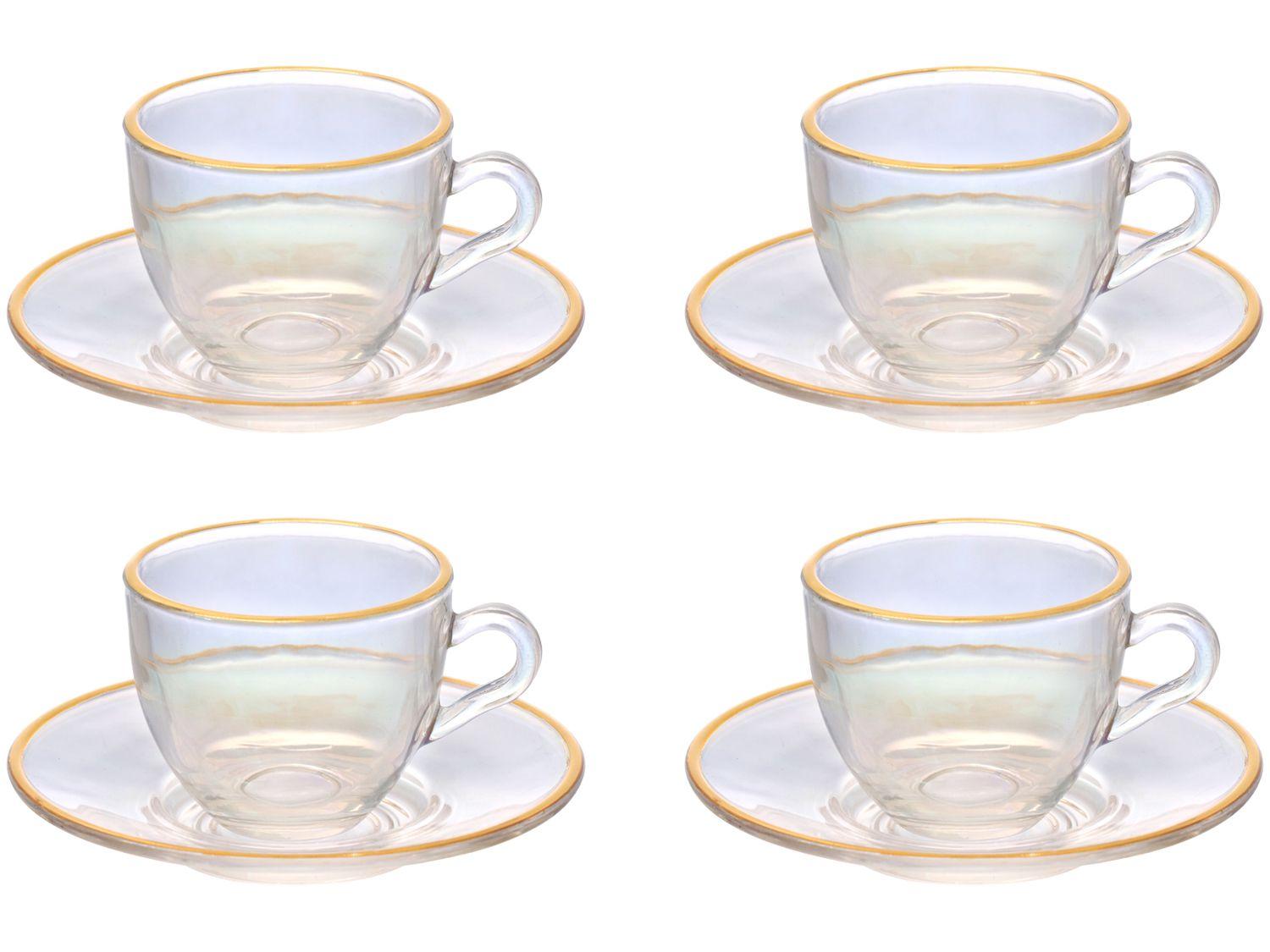 Jogo de Xícaras de Café 85ml Hauskraft Matte 4 Peças