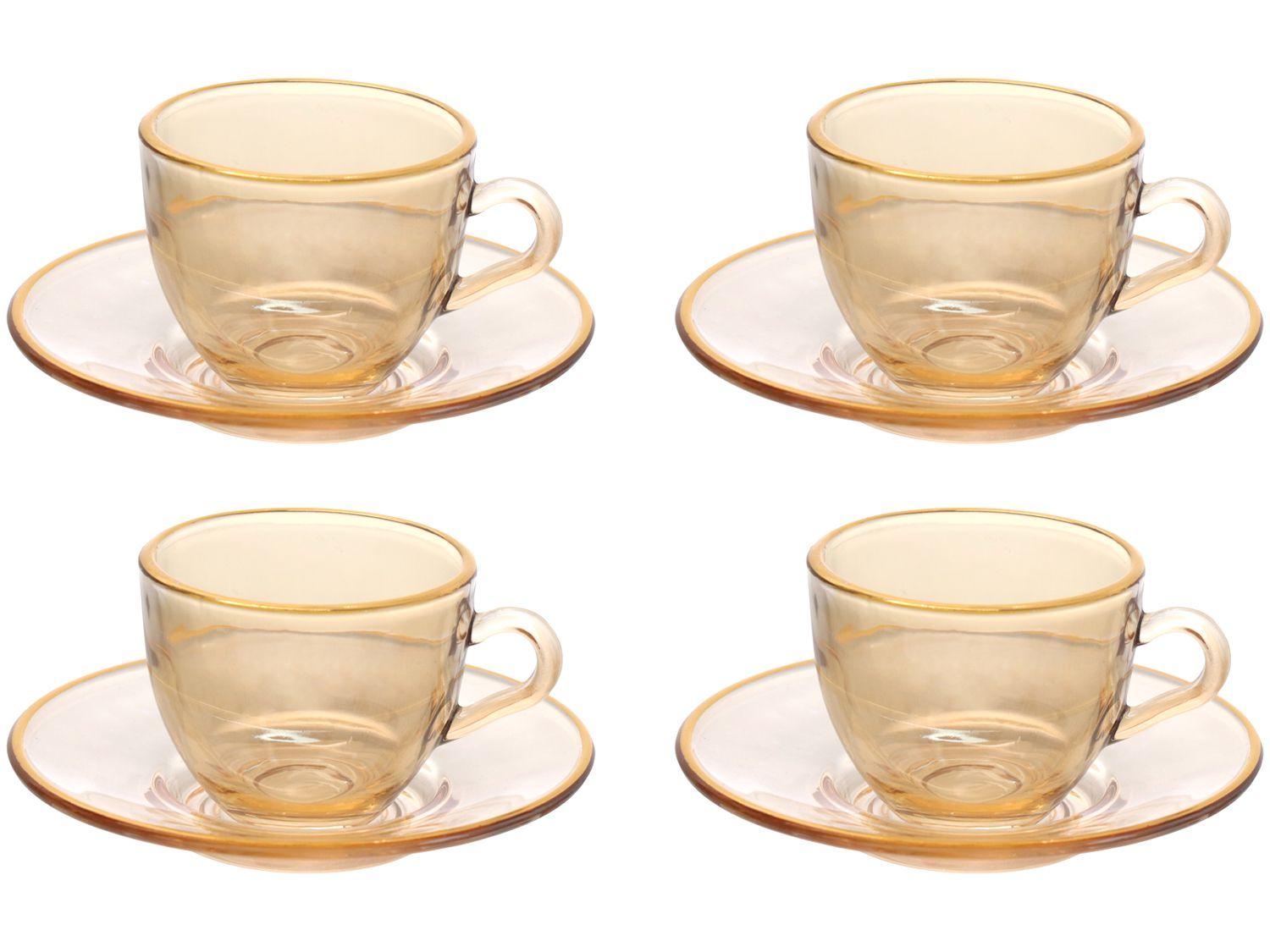 Jogo de Xícaras de Café 85ml Hauskraft Matte 4 Peças