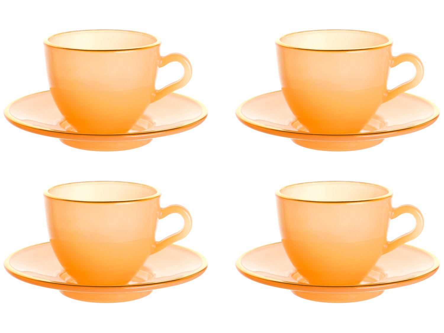 Jogo de Xícaras de Café 85ml Hauskraft Matte 4 Peças