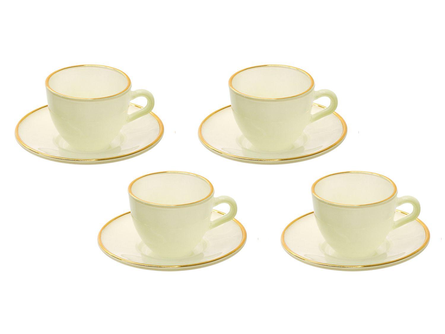 Jogo de Xícaras de Café 85ml Hauskraft Matte 4 Peças