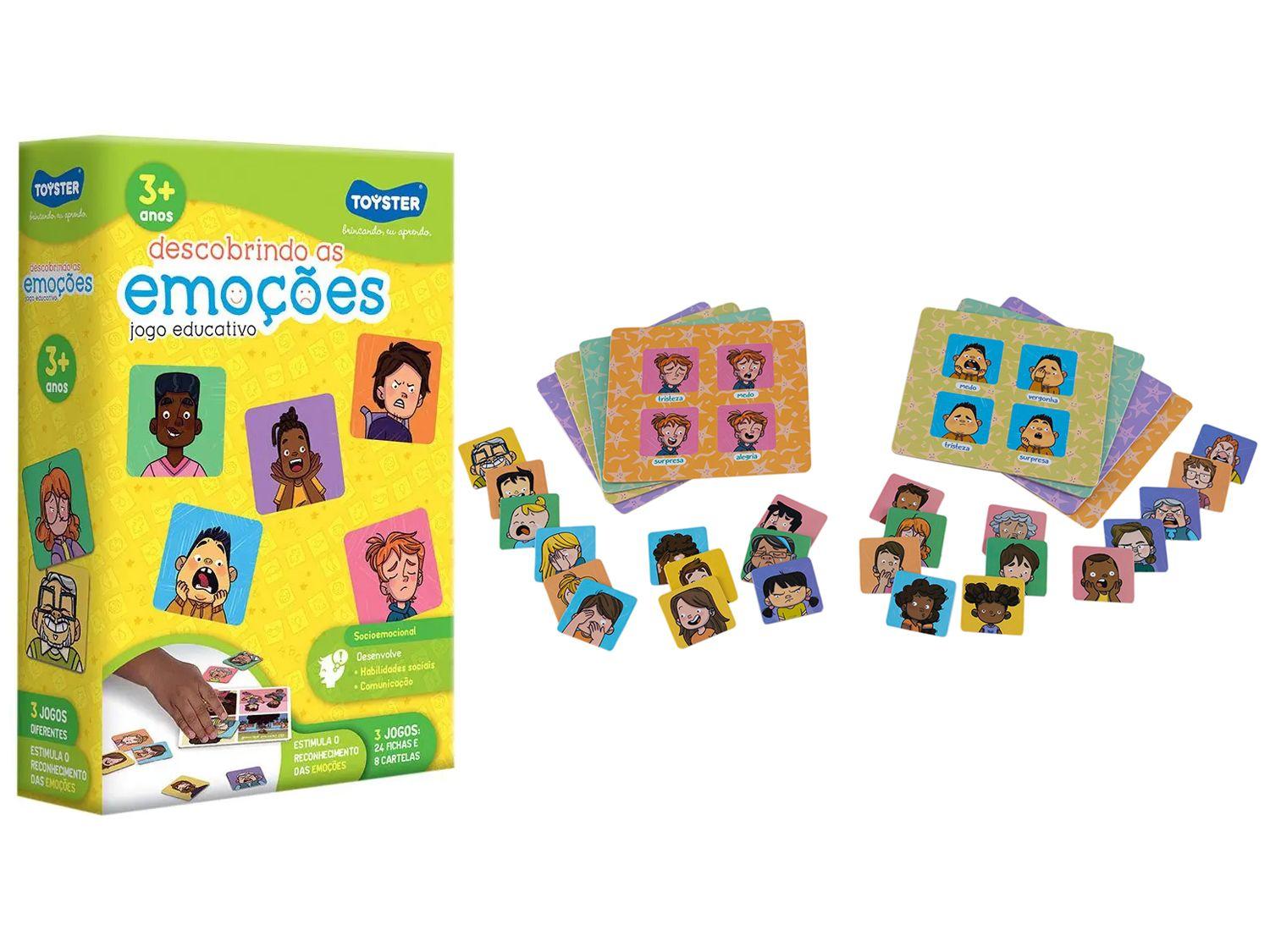 Jogo Descobrindo as Emoções Tabuleiro