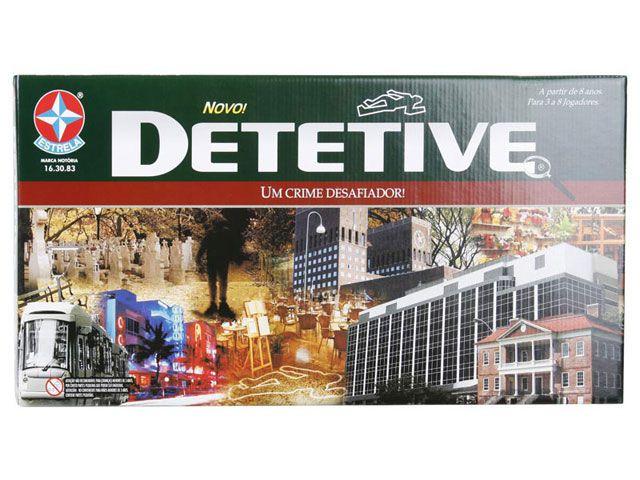 Jogo Tabuleiro Detetive Com 2 App Estrela - 1201602900039