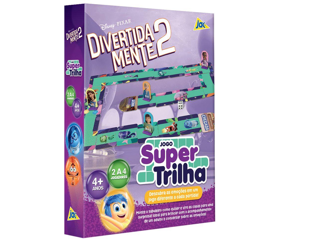 Jogo Divertida Mente 2 Tabuleiro Jak Super Trilha