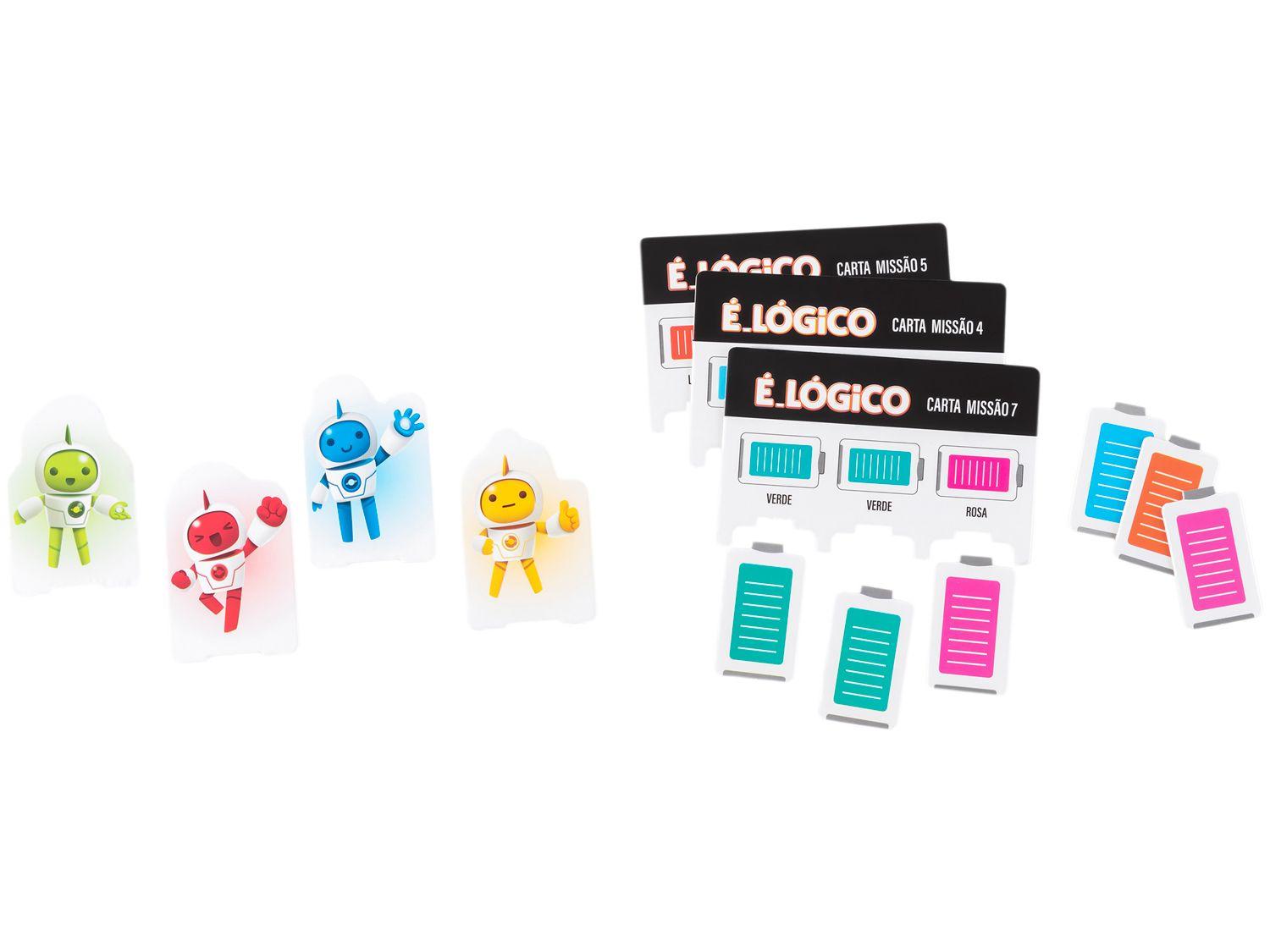 Jogo É Lógico! Tabuleiro Grow