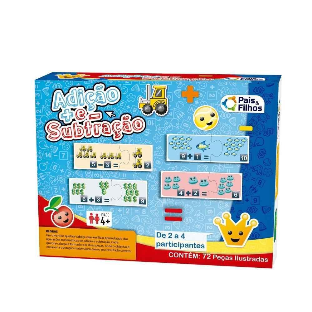 Jogo Educativo - Adição e Subtração - Pais & Filhos - Jogos Educativos ...