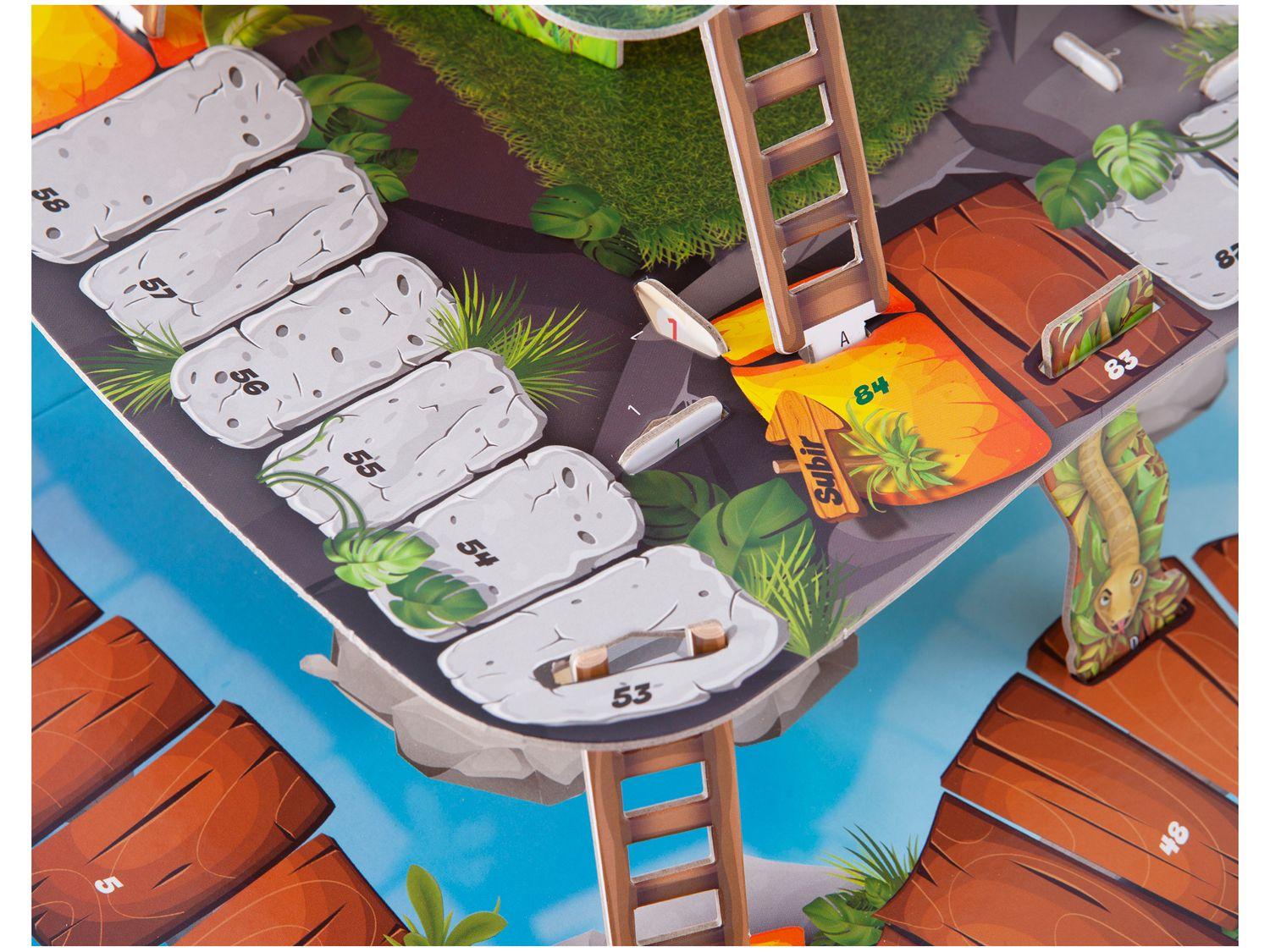 Jogo Escadas & Serpentes Tabuleiro Grow