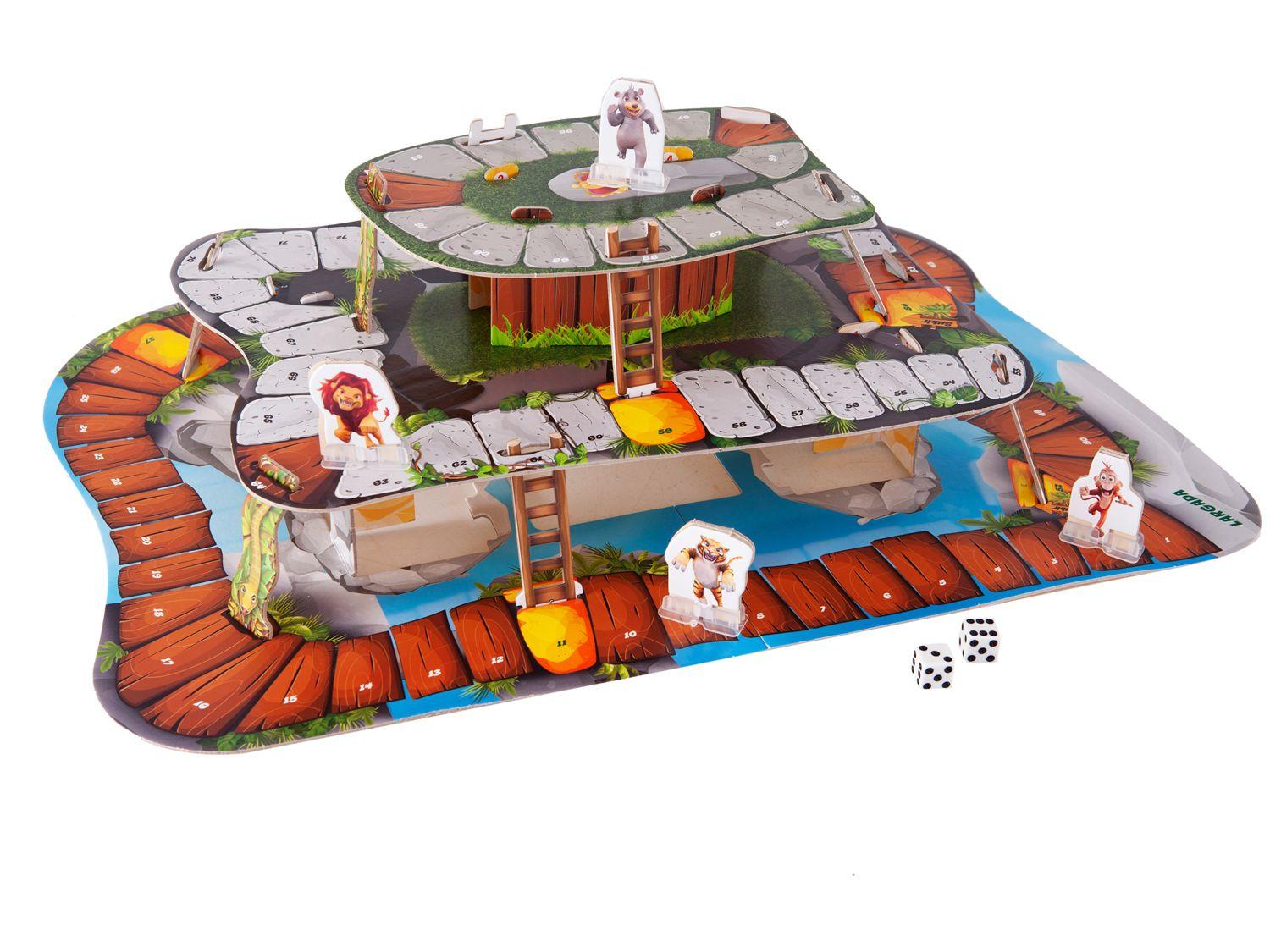 Jogo Escadas & Serpentes Tabuleiro Grow
