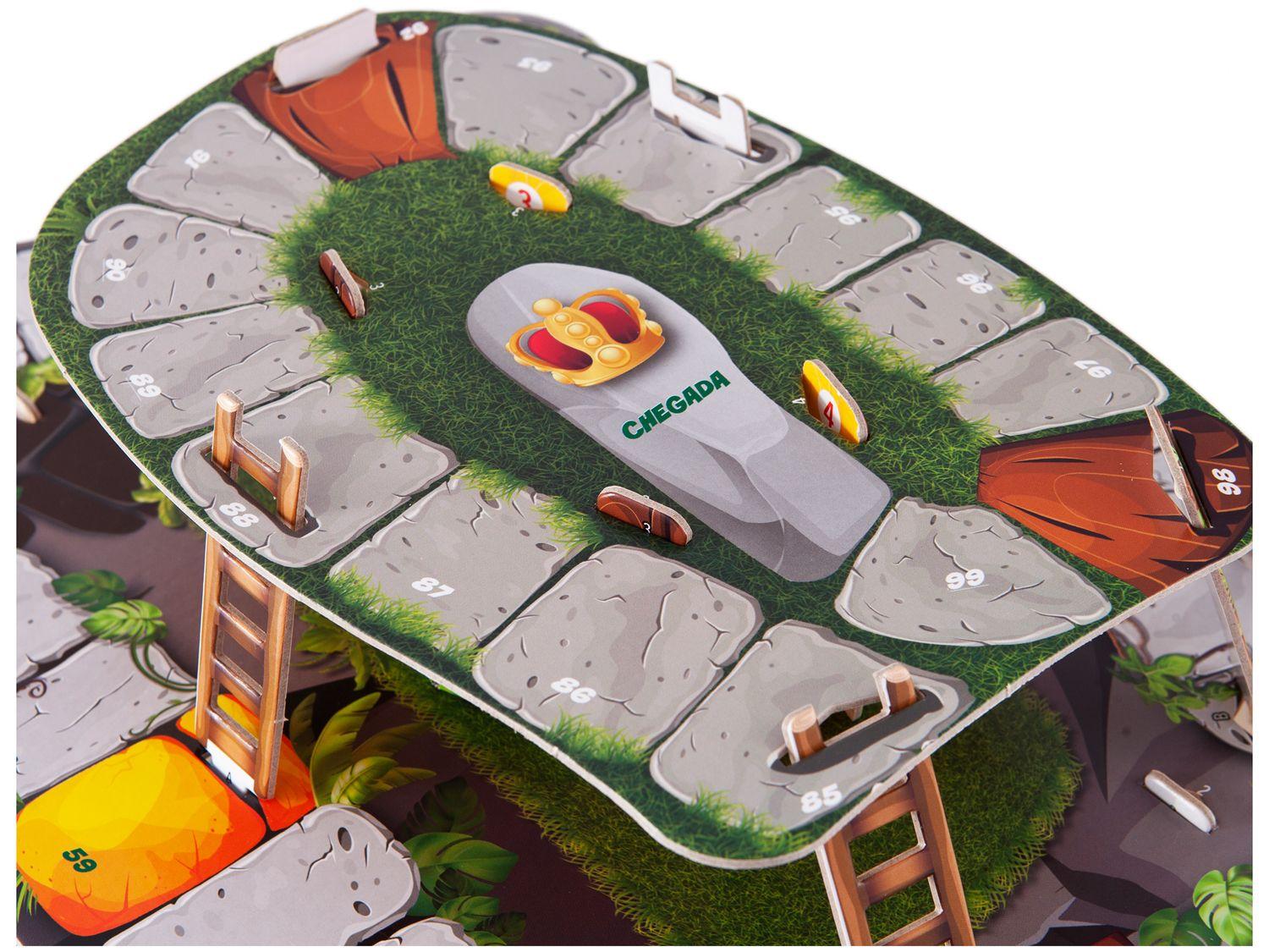 Jogo Escadas & Serpentes Tabuleiro Grow