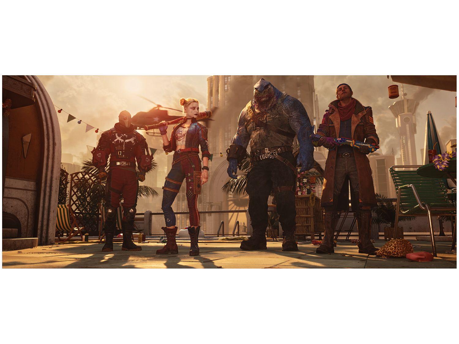 Jogo Esquadrão Suicida Mate a Liga da Justiça para PS5