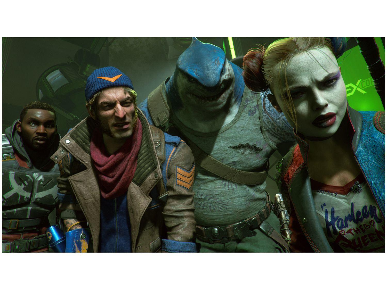 Jogo Esquadrão Suicida Mate a Liga da Justiça para PS5