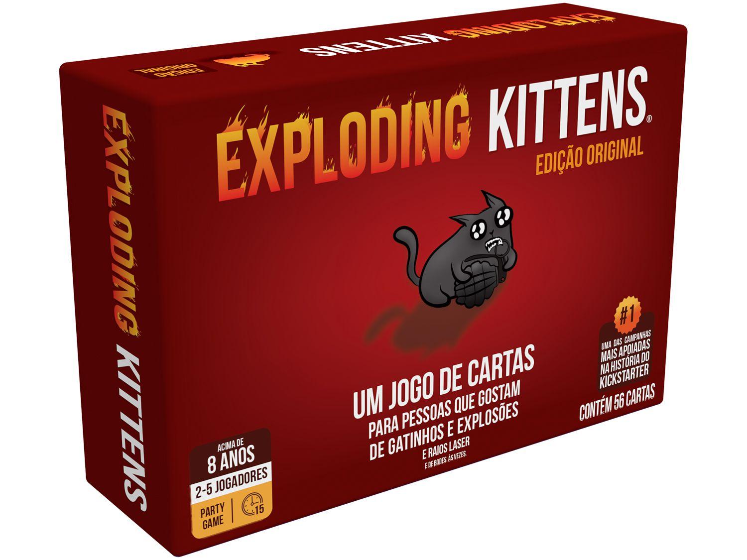 Jogo Exploding Kittens: Edição Original Galápagos