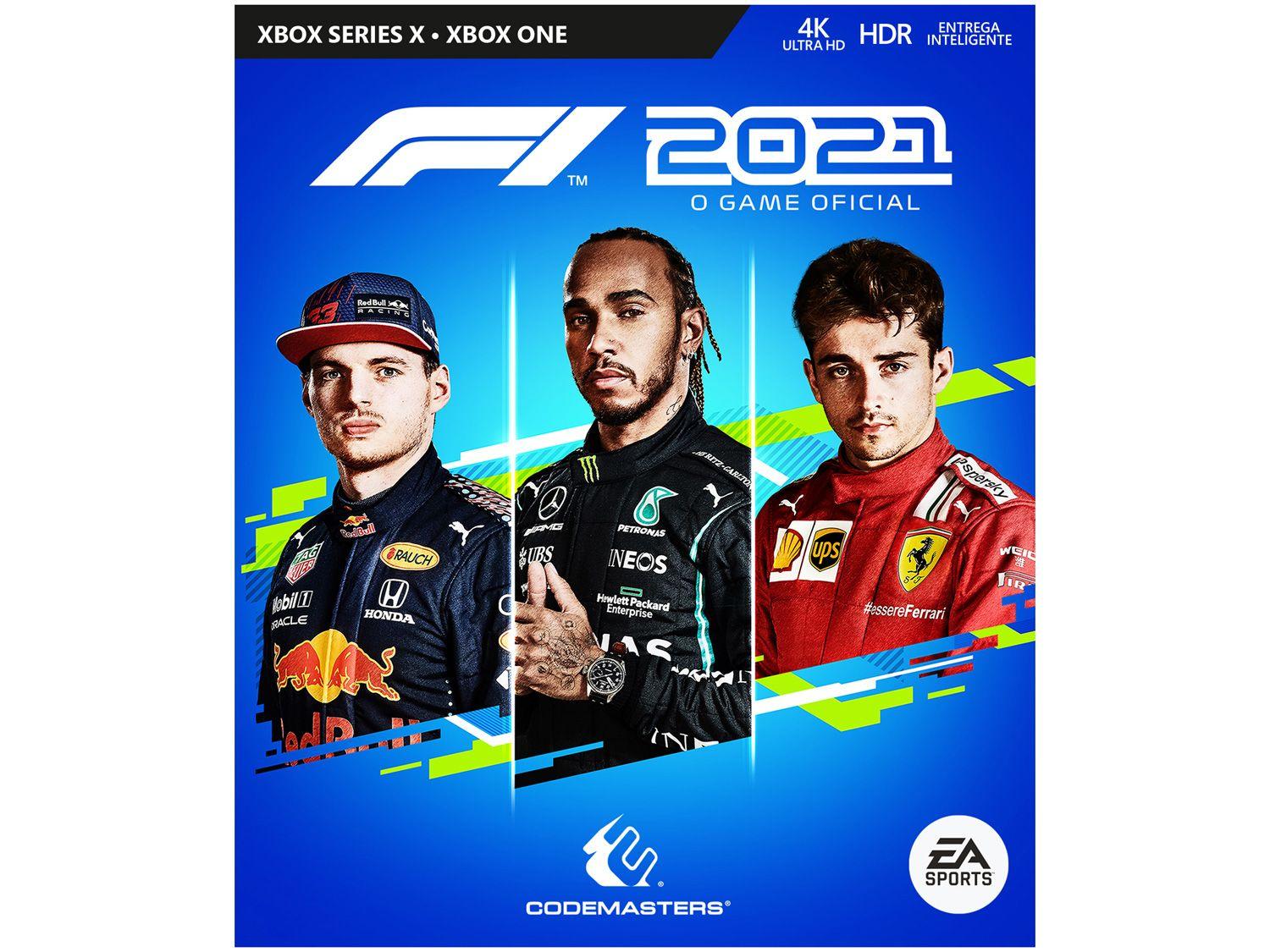 Jogo F1 2021 para Xbox One e Xbox Series X