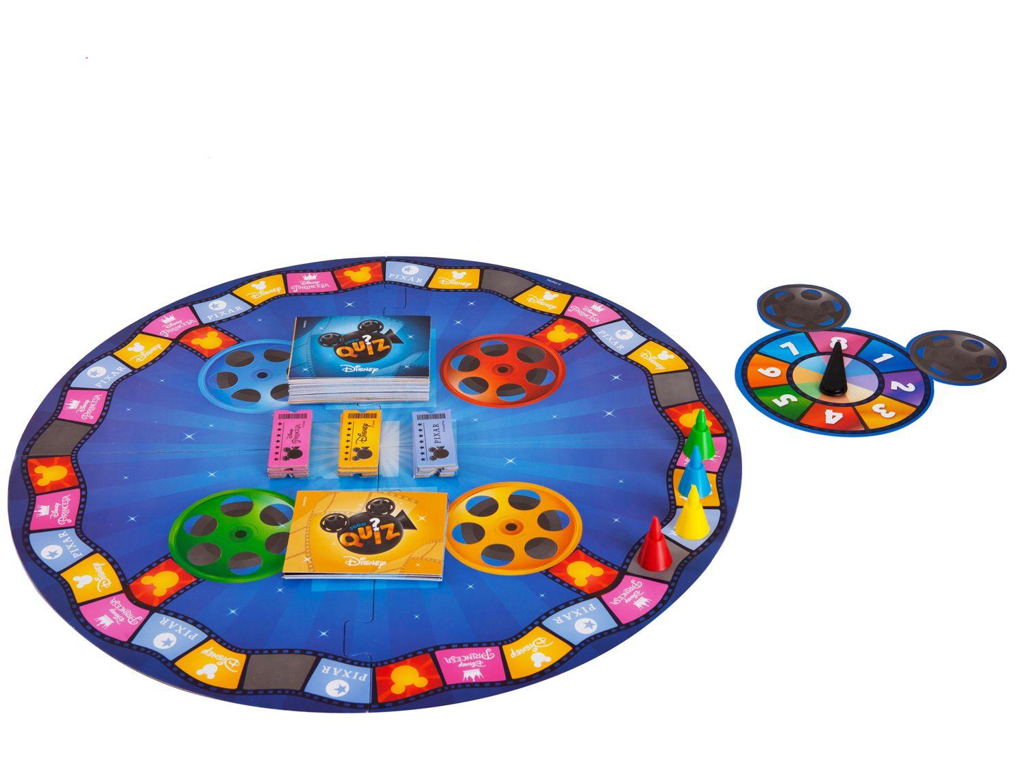 Jogo G.Office Quiz Disney Tabuleiro Toyster