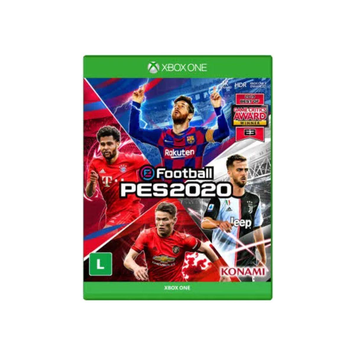 Jogo Game Efootball Pro Evolution Soccer 2020 Xbox  