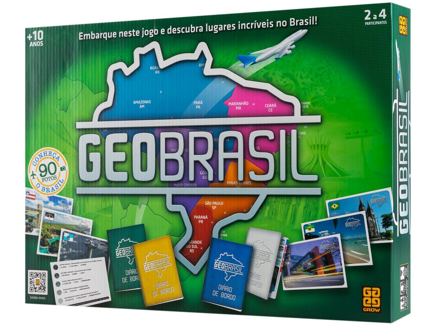 Jogo Geobrasil Tabuleiro Grow 