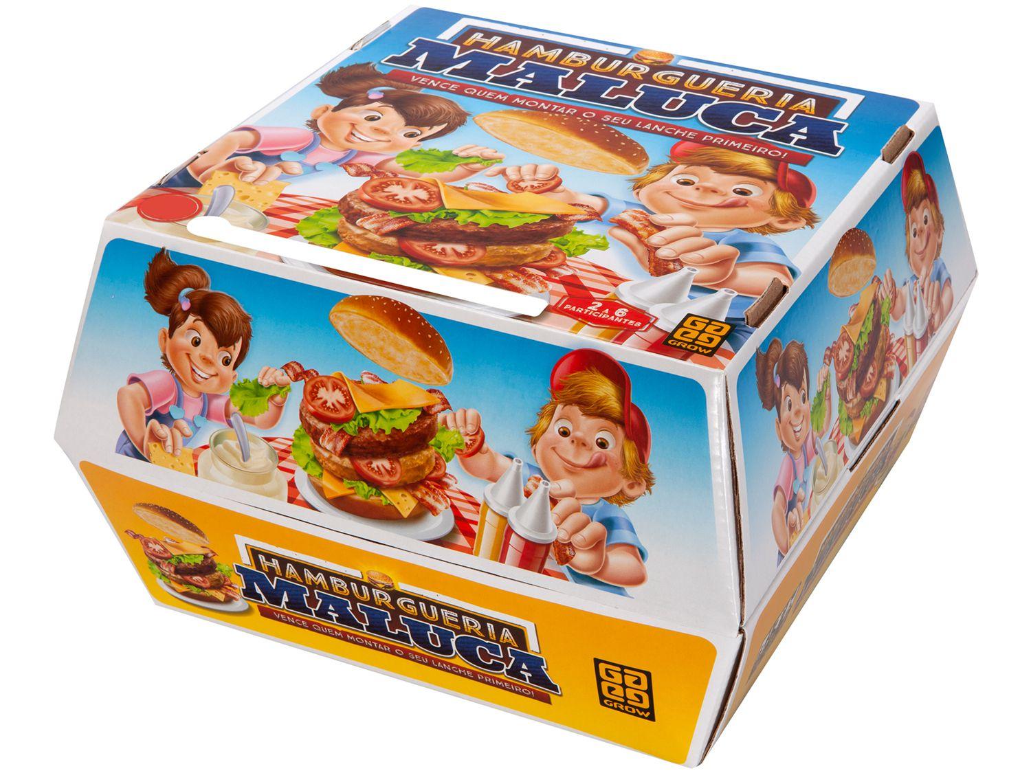 Kit Jogos De Tabuleiro Hamburgueria Maluca + Pizzaria Maluca