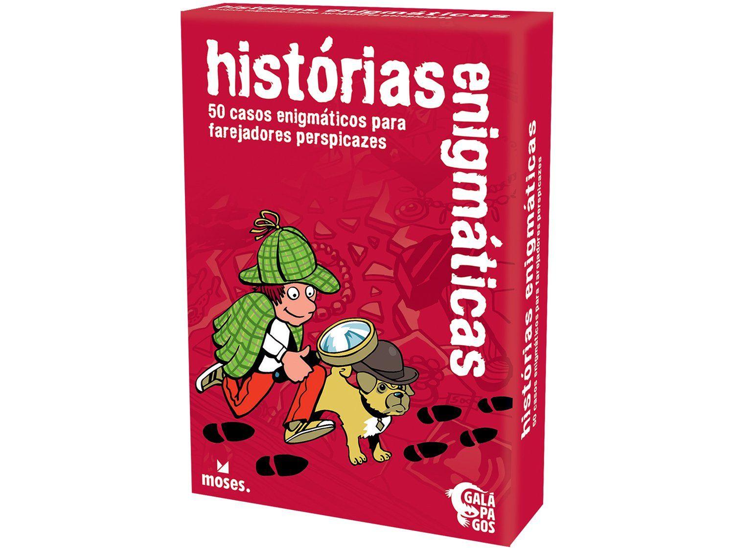 Jogo Histórias Enigmáticas Galápagos 50 Cartas