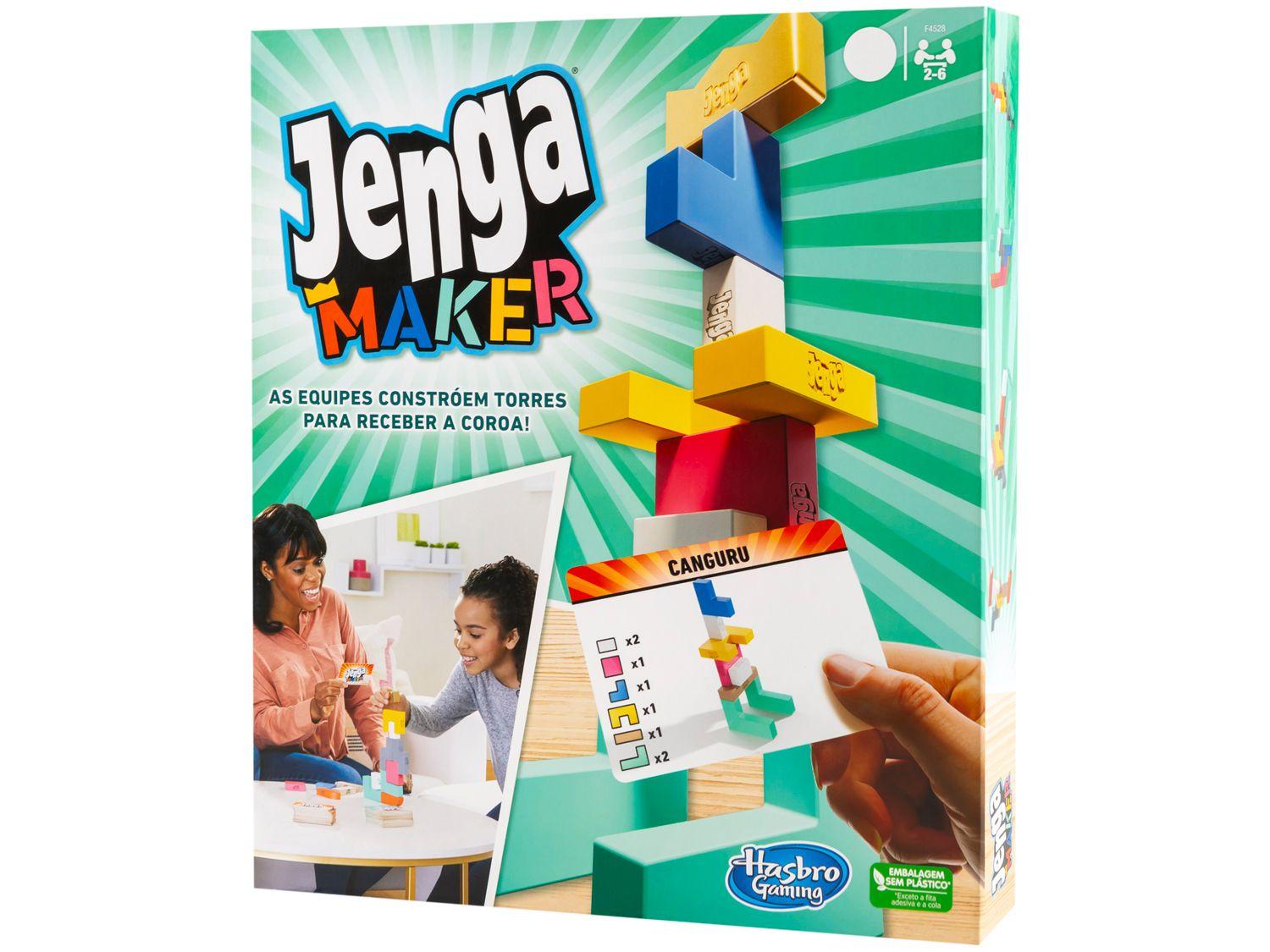 Jogo Jenga Maker Hasbro Gaming  