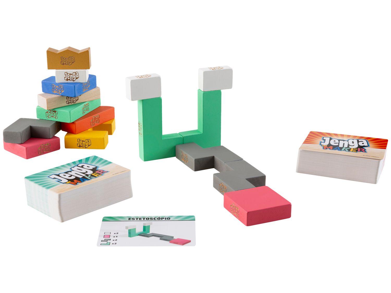 Jogo Jenga Maker Hasbro Gaming  