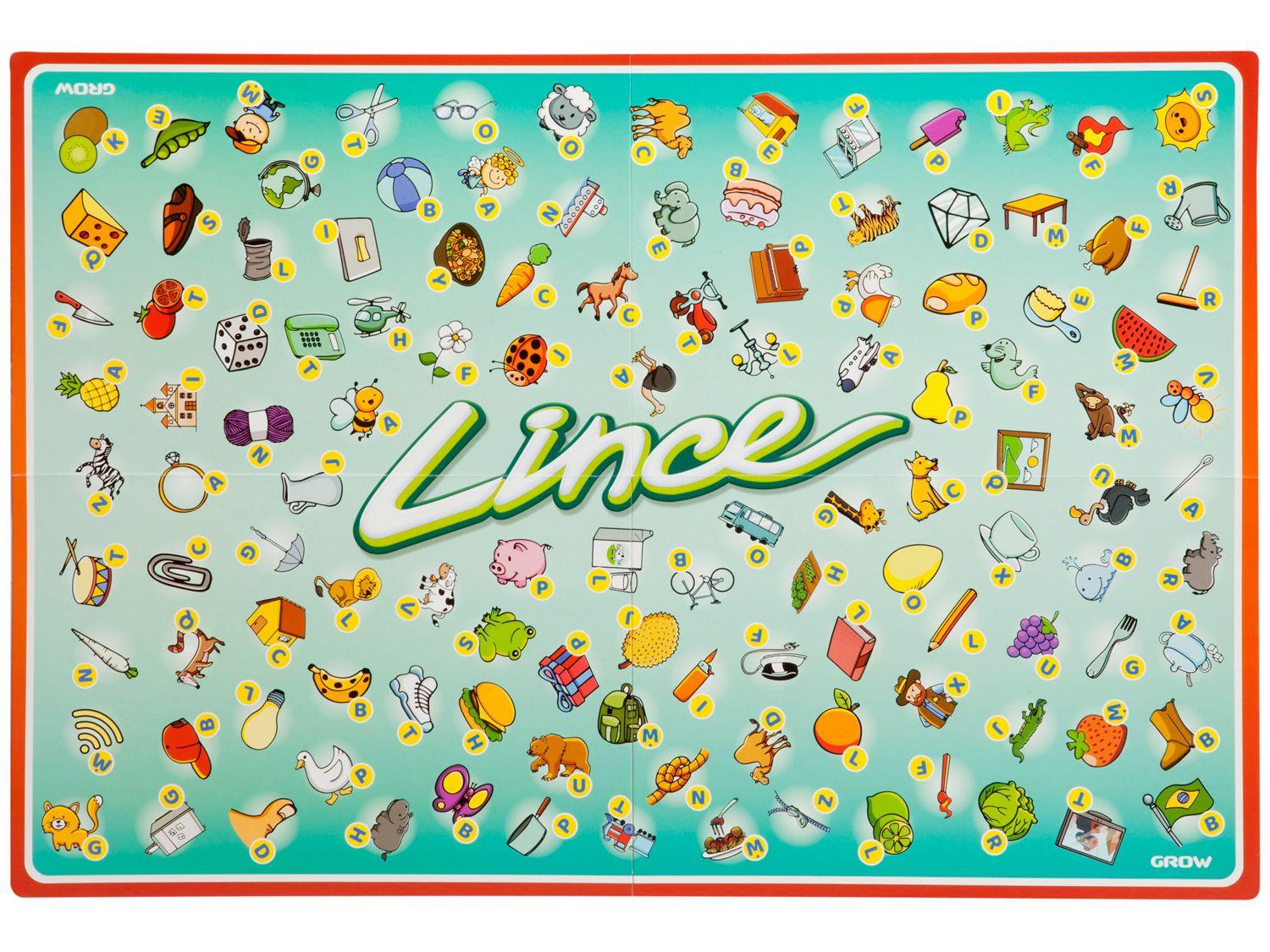 Jogo Lince Alfabeto Tabuleiro