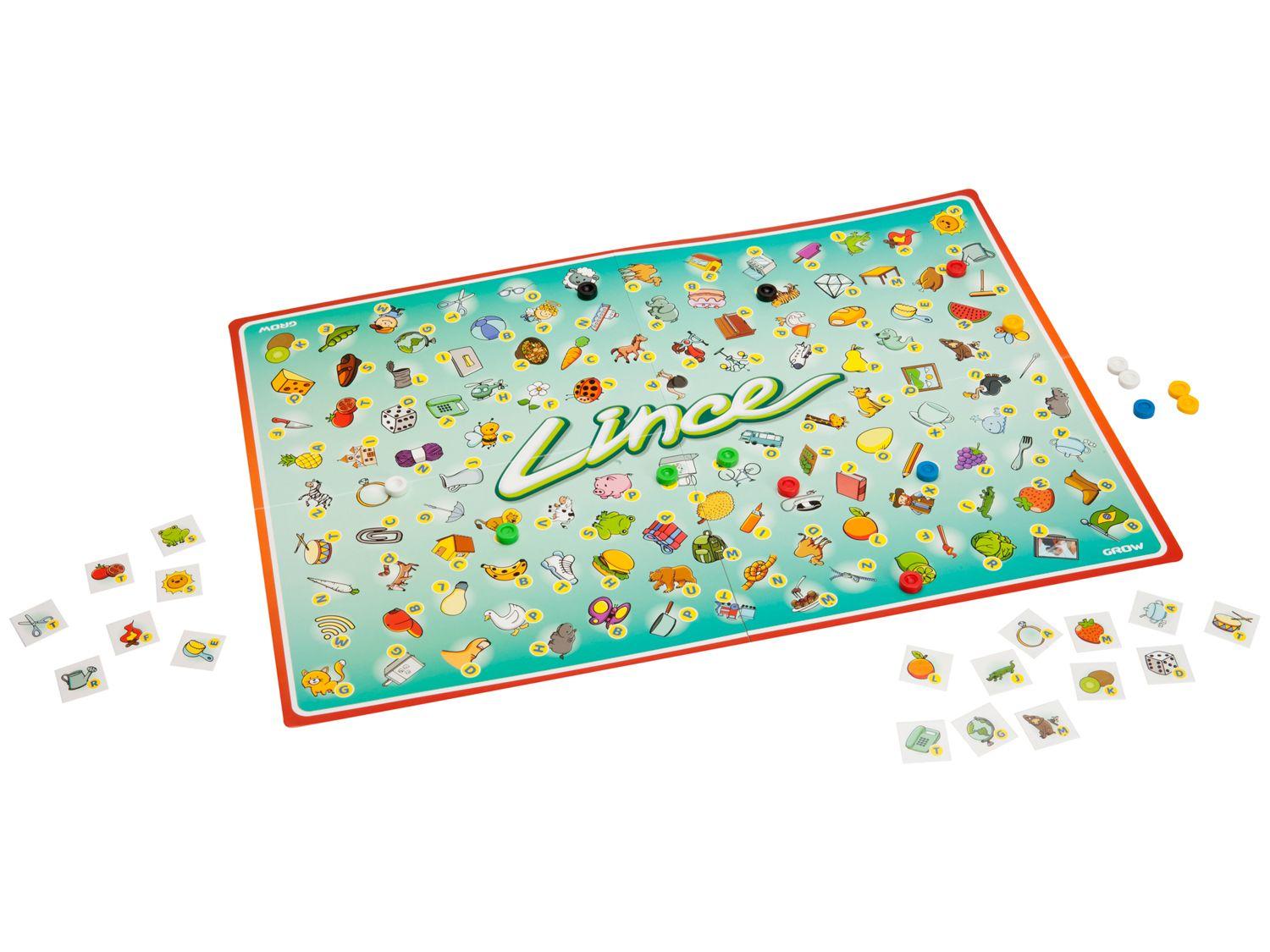 Jogo Lince Alfabeto Tabuleiro