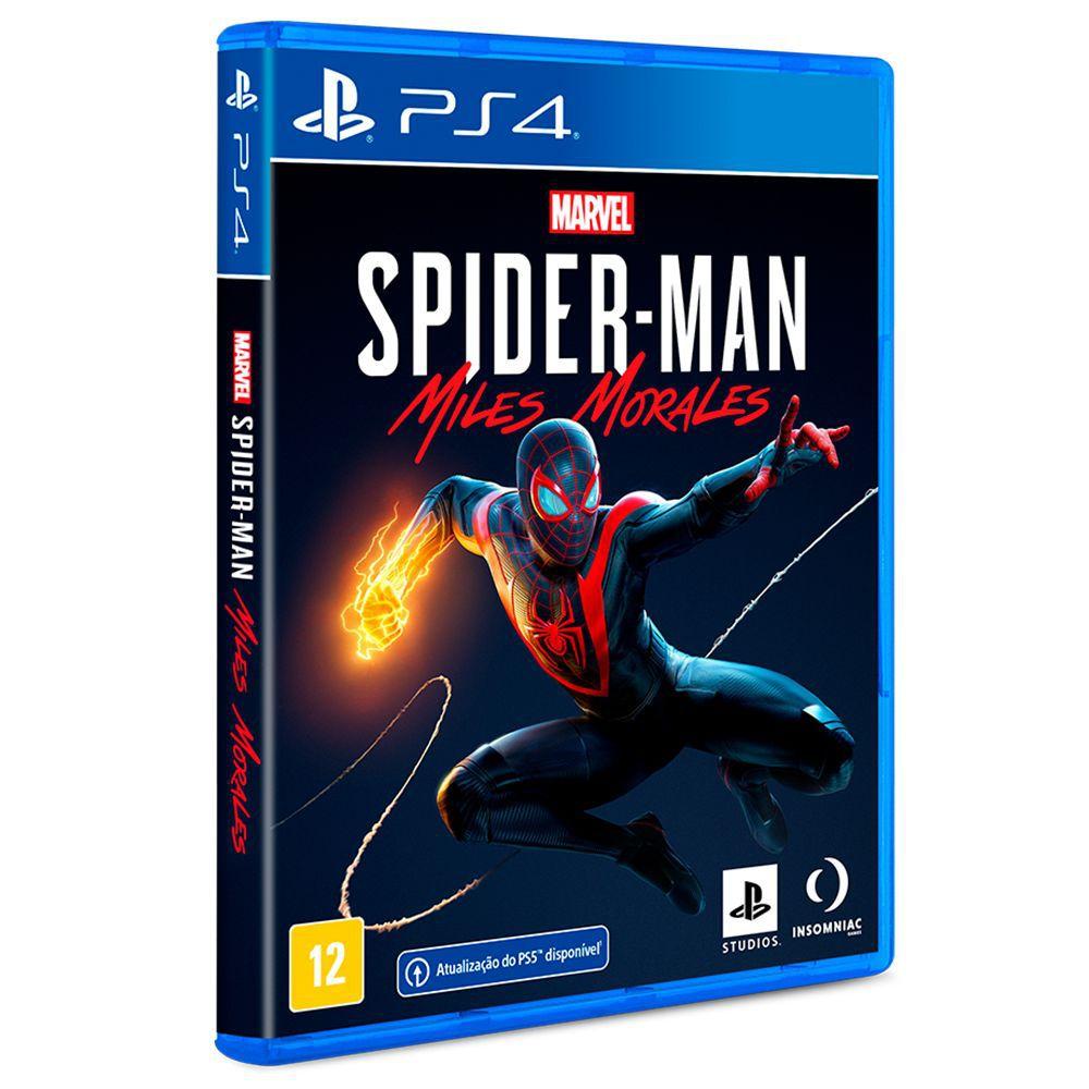 Jogo Marvel s Spider Man Miles Morales PS4 Insomniac Jogos de Acao Magazine Luiza