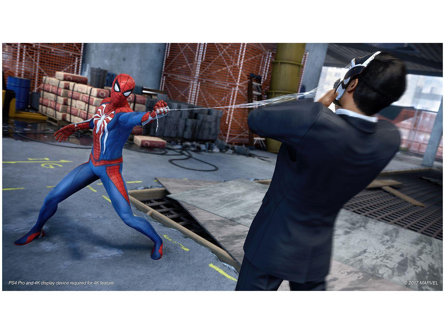 Jogo PS4 Marvel's Spider-Man Game of The Year Edition