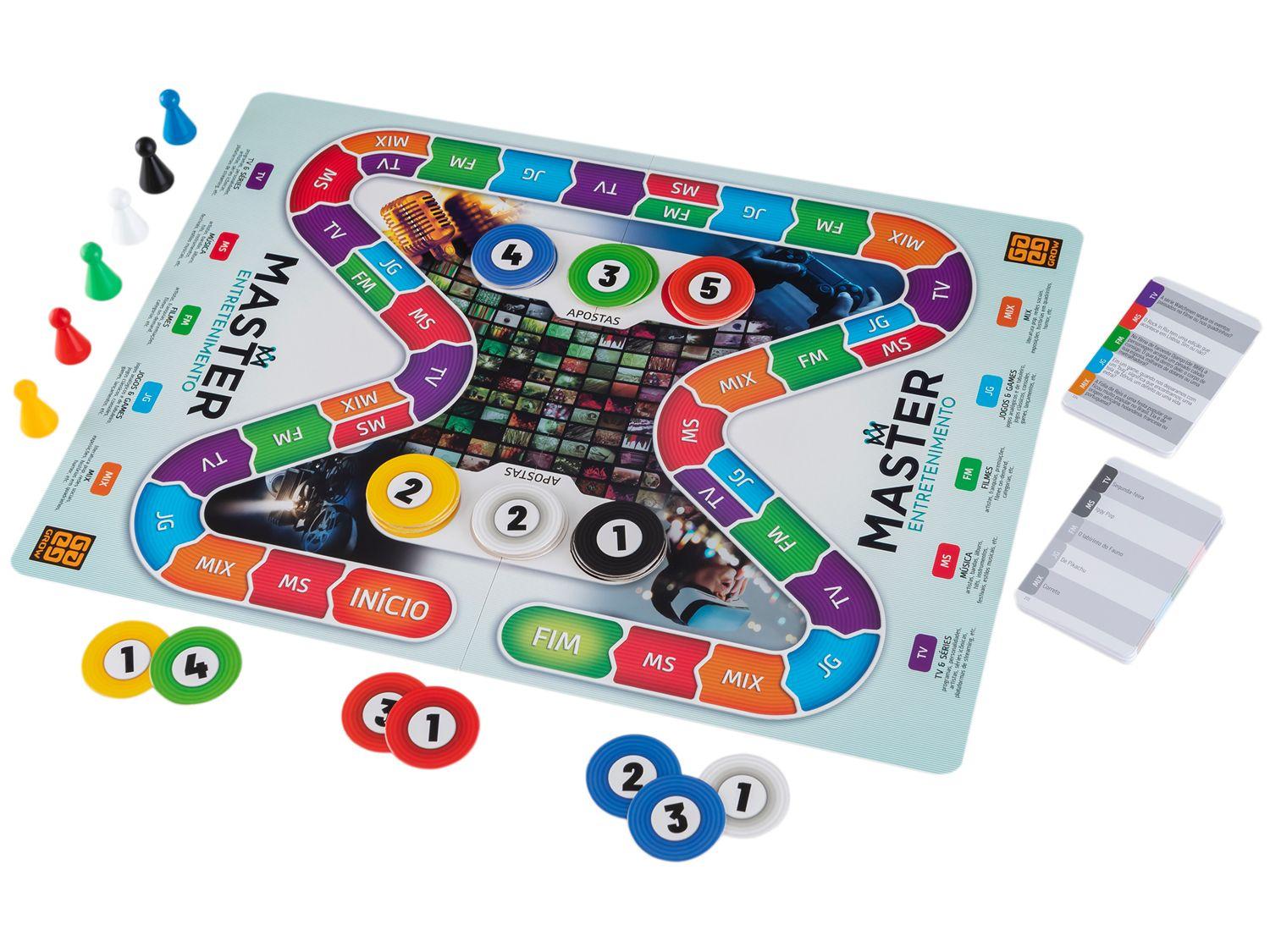Jogo Master Entretenimento de Tabuleiro Grow
