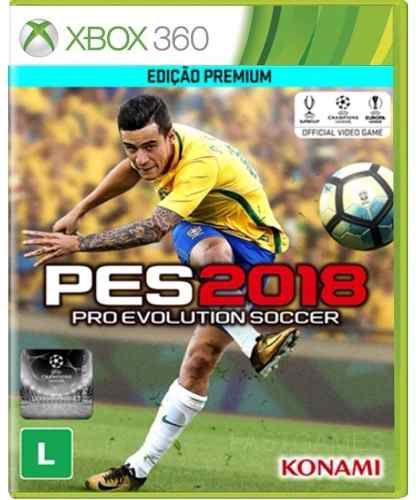 Jogo Mídia Física Pro Evolution Soccer Pes 2018 Xbox 360  