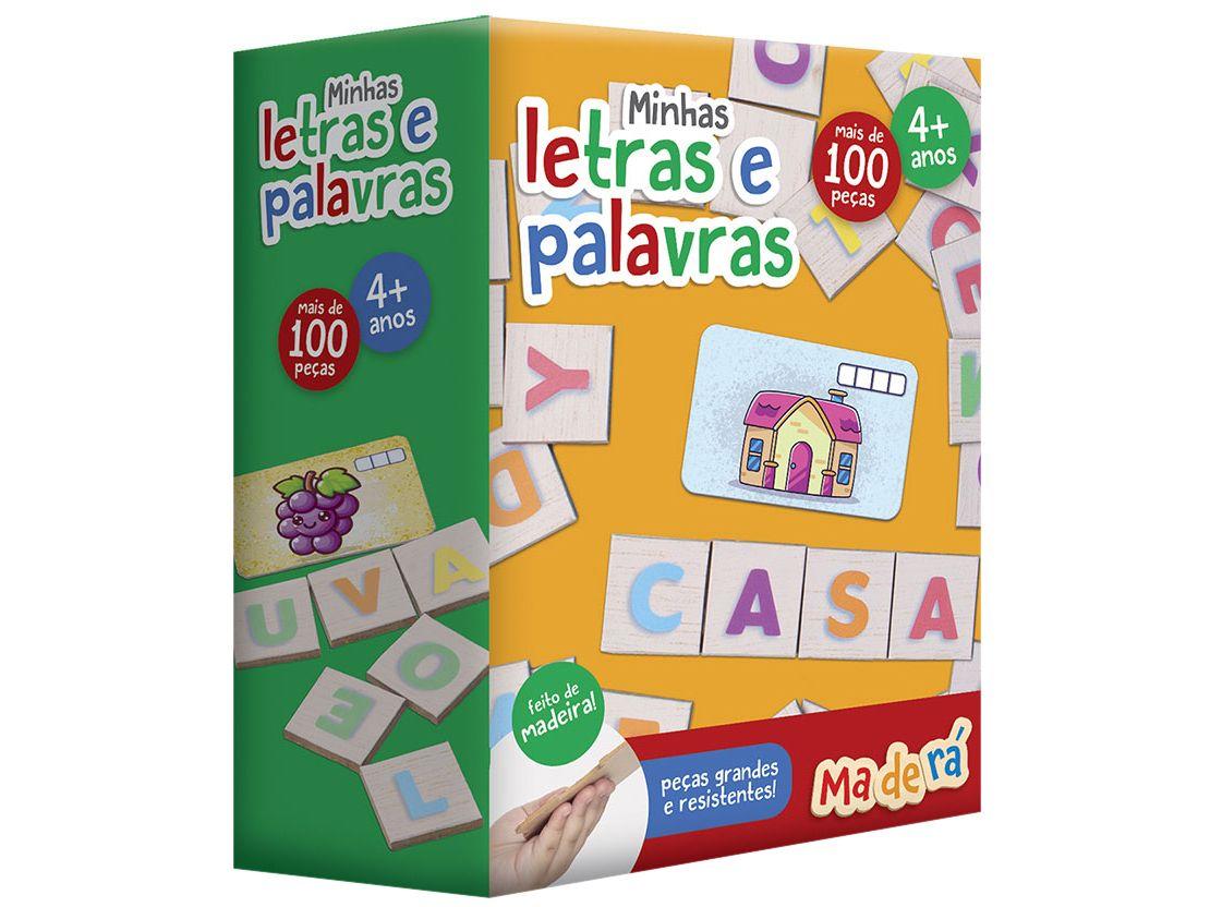 Jogo Minhas Letras e palavras Madera Toyster