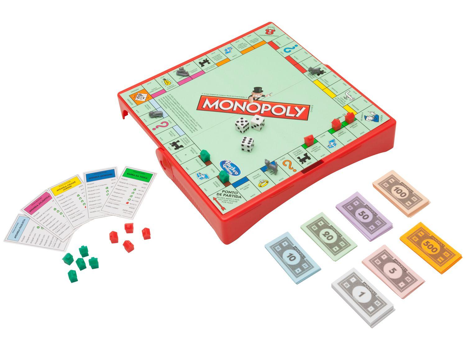 Jogo Monoply Grab & Go Monopoly