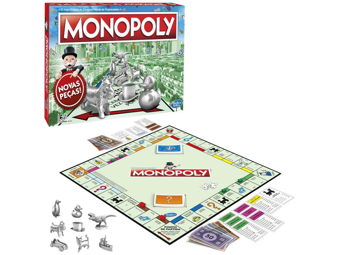 Jogo de Tabuleiro Monopoly - Classic