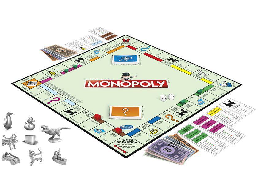 Jogo Monopoly Classic Tabuleiro - Hasbro - Jogos - Magazine Luiza