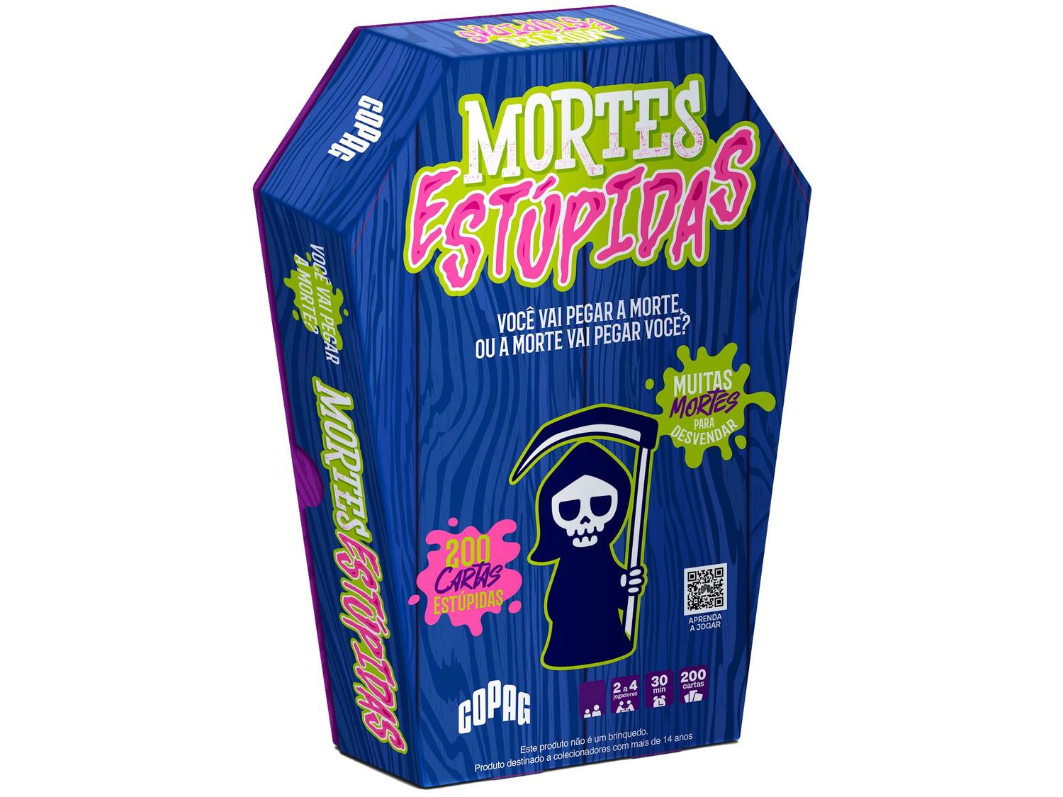 Jogo Mortes Estúpidas Tabuleiro