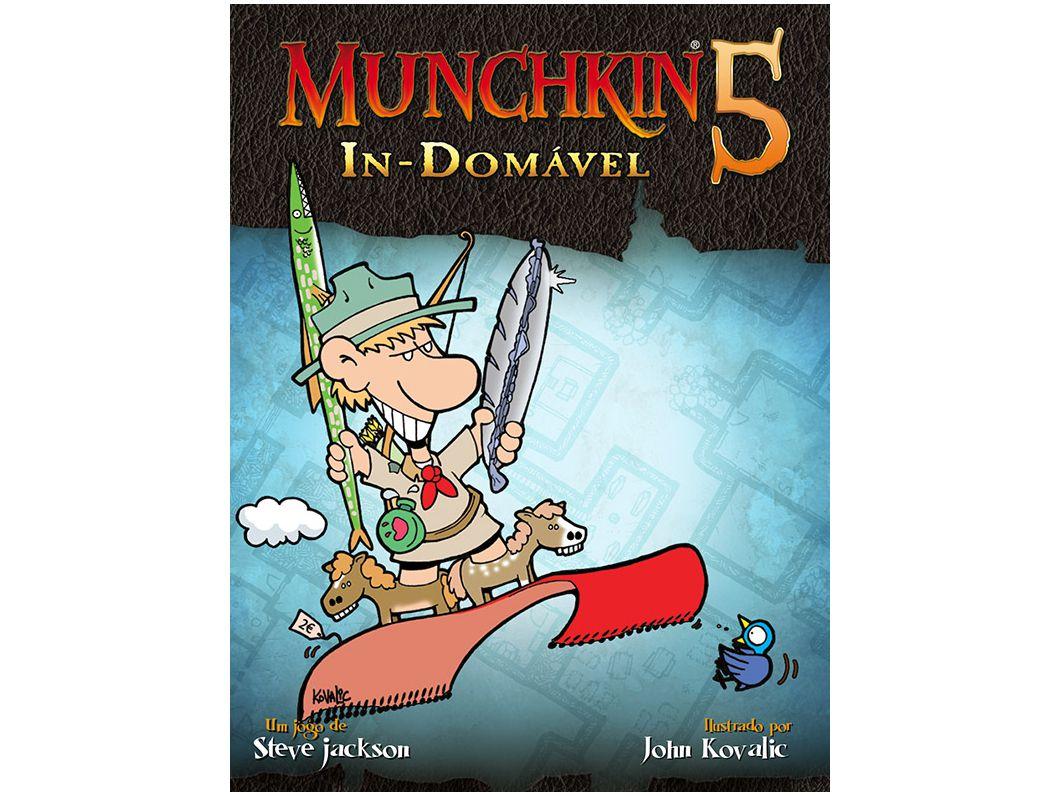 Jogo Munchkin 5 In-Domável Expansão Galapagos 112 cartas