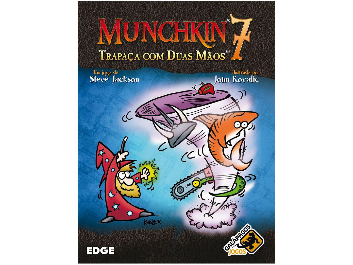 Jogo Munchkin 7 Trapaça com Duas Mãos Expansão