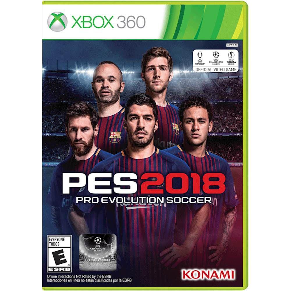 Jogo Novo Mídia Física Raridade Pes 2018 Para Xbox 360  