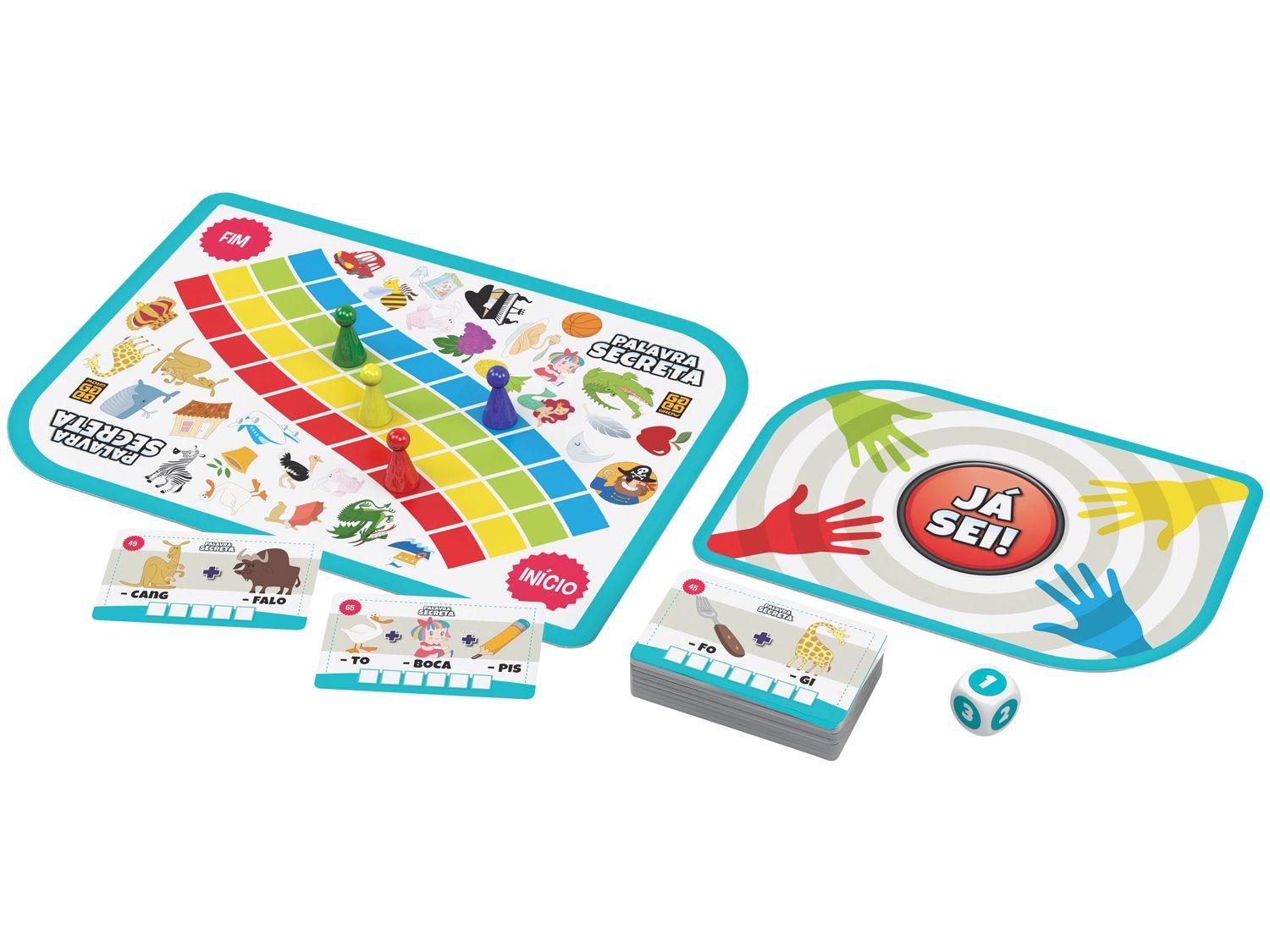 Jogo Palavra Secreta Tabuleiro