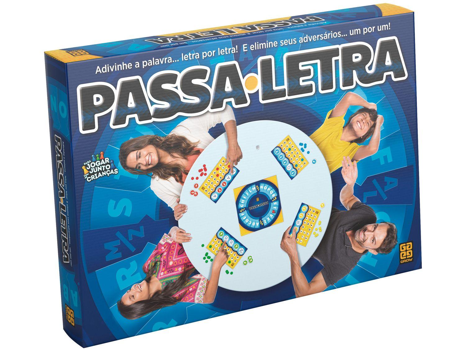 Jogo Passa Letra Adivinhação de Palavra