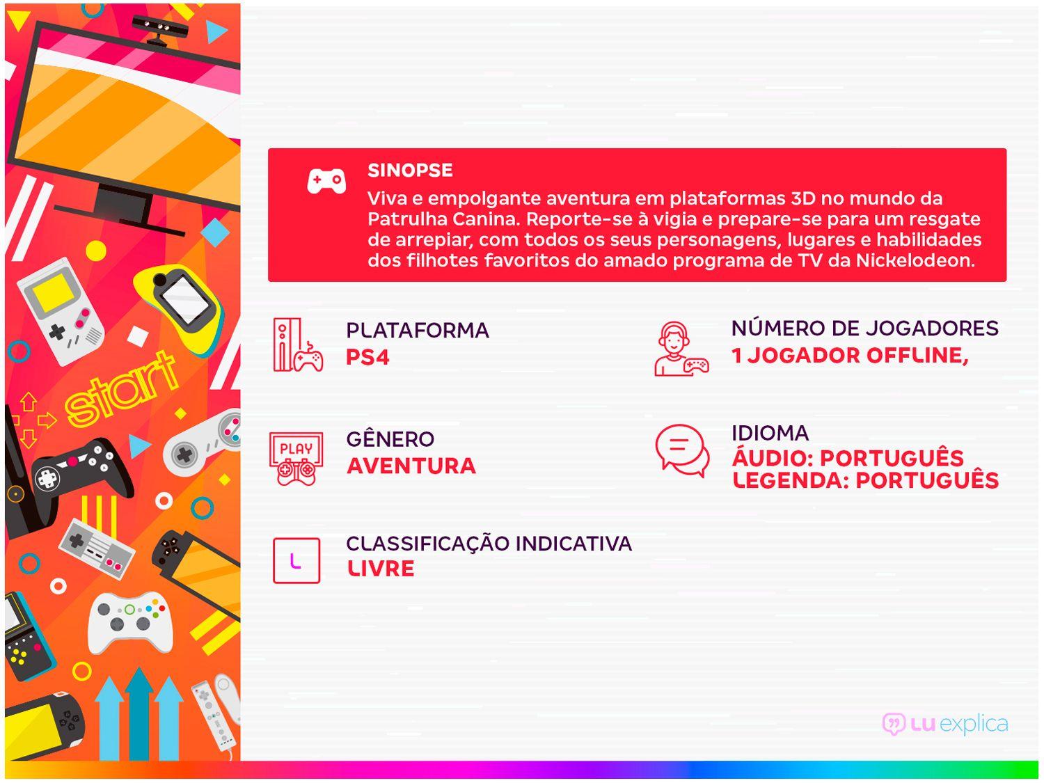 Jogo Patrulha Canina Super Filhotes