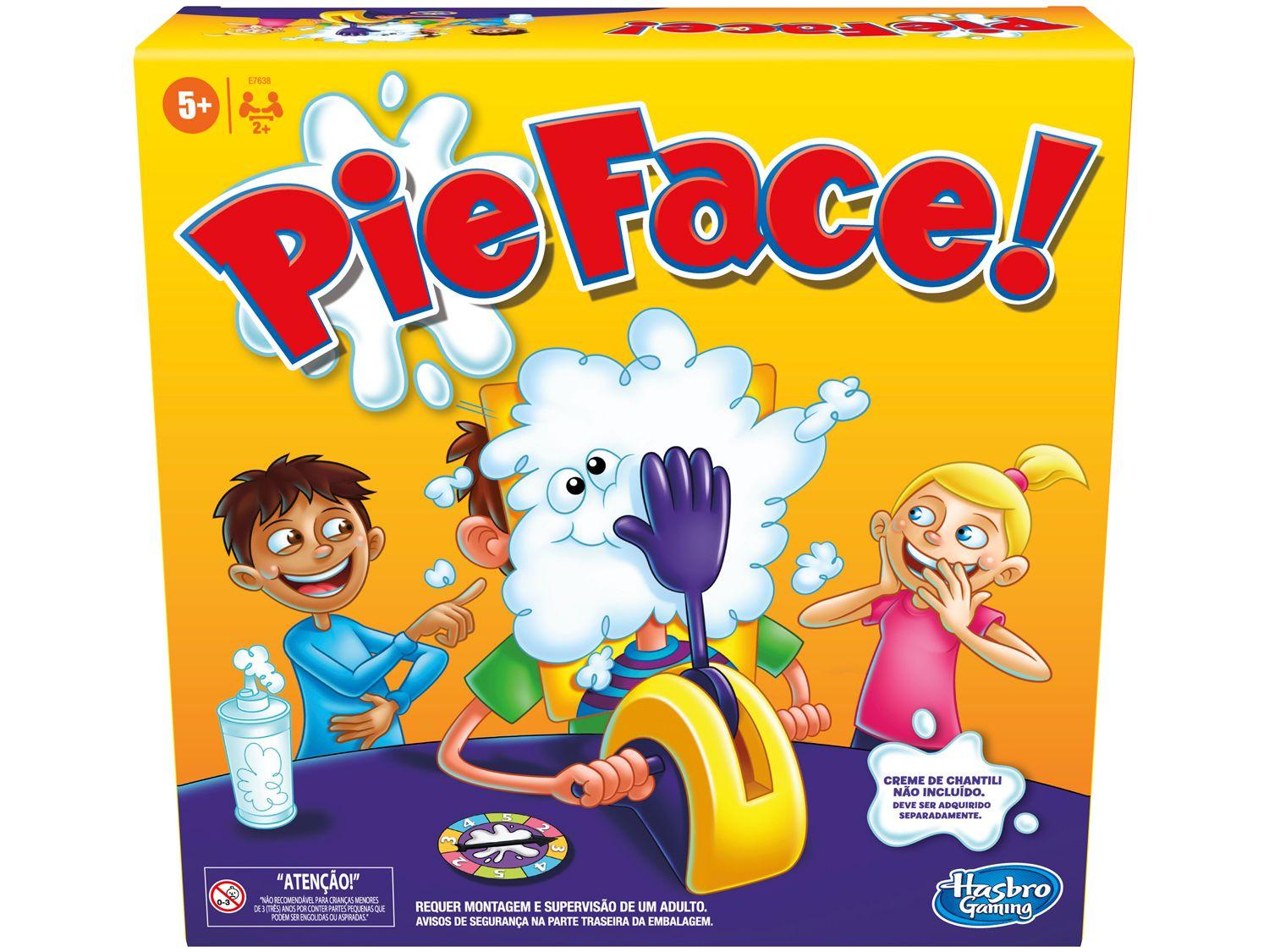 Jogo Pie Face Hasbro