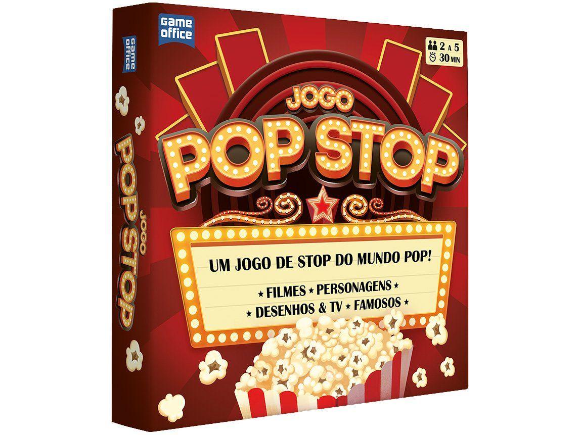 Jogo Pop Stop Tabuleiro Game Office | Vermelho