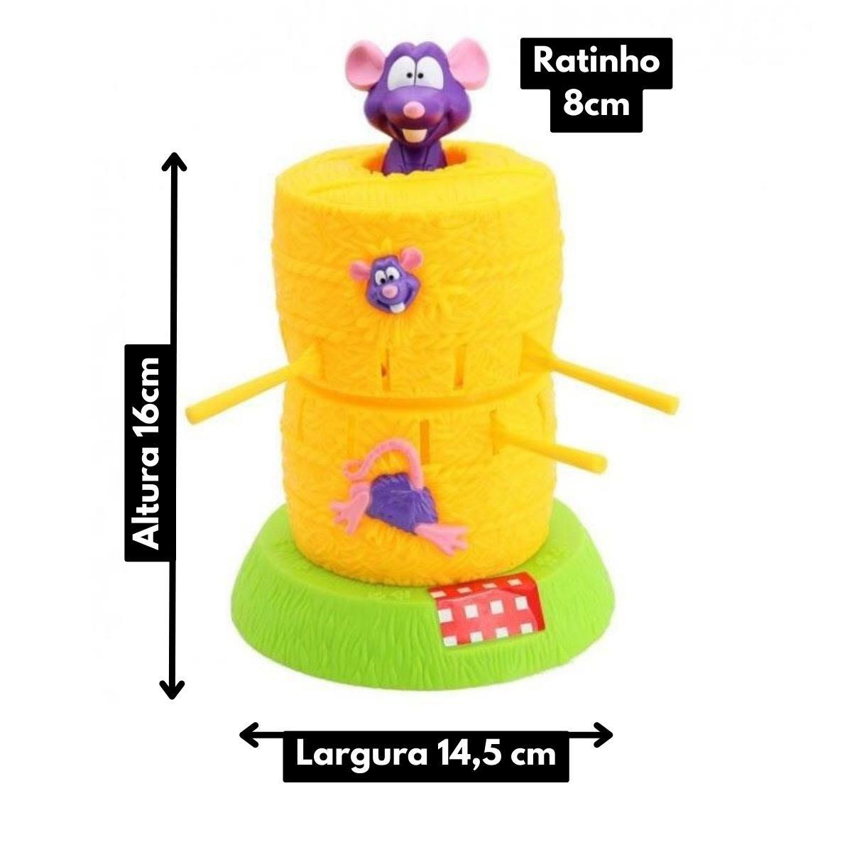 Jogo Pegue o Ratinho 27 Peças Pula Rato Torre Joguinho - Art Brink - Outros  Jogos - Magazine Luiza