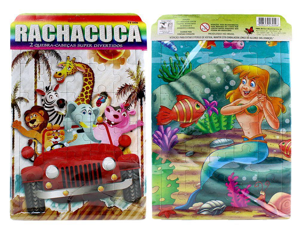 Jogo Rachacuca 2 Quebra-Cabeças Super Divertidos Girls