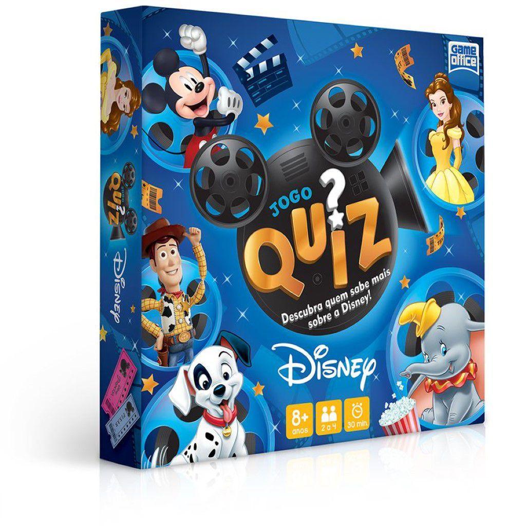 Jogo Quiz Disney Game Office 2811 Toyster Outros Jogos Magazine Luiza