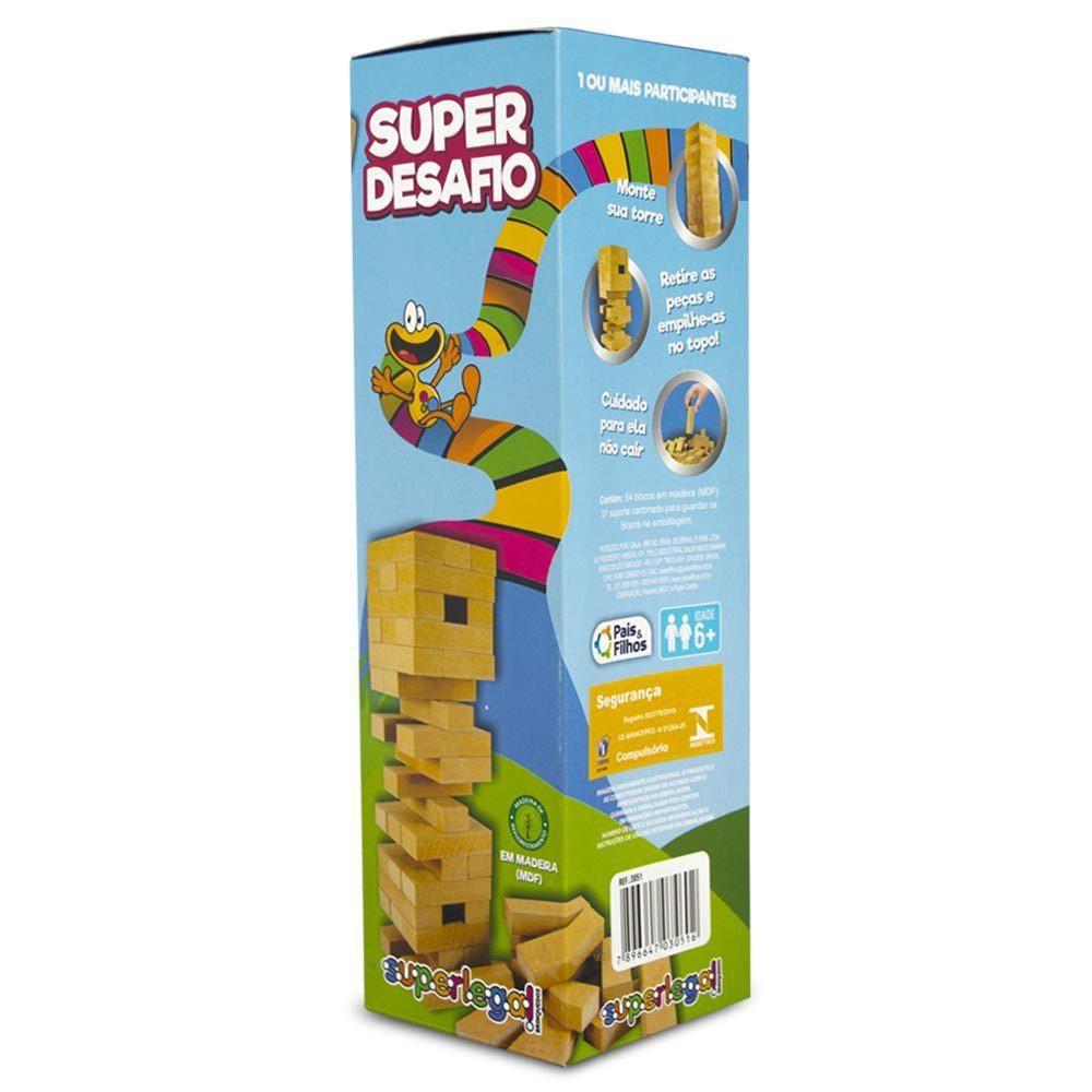 Jogo Super Desafio Superlegal Brinquedos Outros Jogos Magazine Luiza