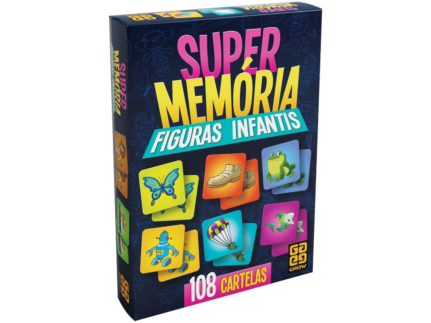 Jogo Super Memória Figuras Infantis